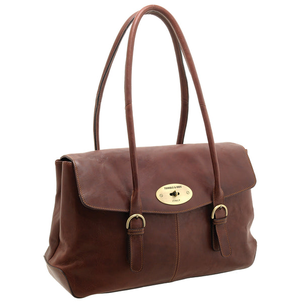 8115 THV - The Verona Italian Leather Tote Bag