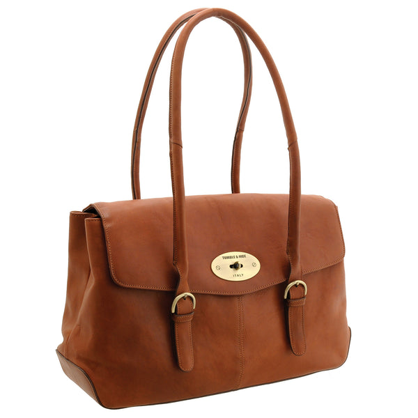 8115 THV - The Verona Italian Leather Tote Bag