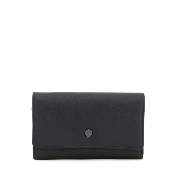Y1303 - Flap Over Leather Purse