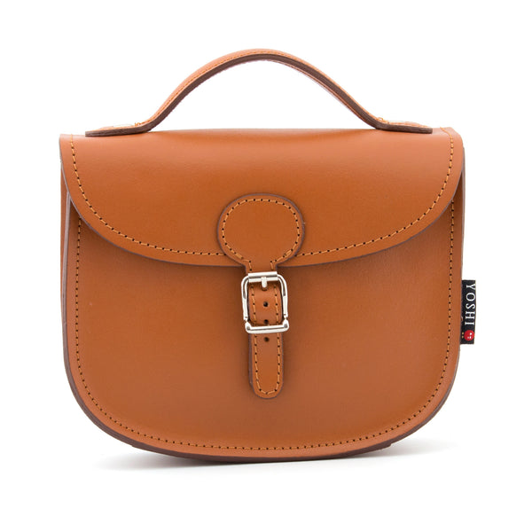 YB126 - The Morland Plain Leather Satchel by Yoshi