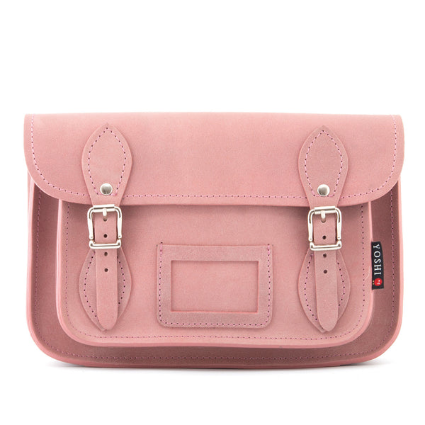 YB127 - The Darcy 10.5" Hunter Leather Satchel by Yoshi