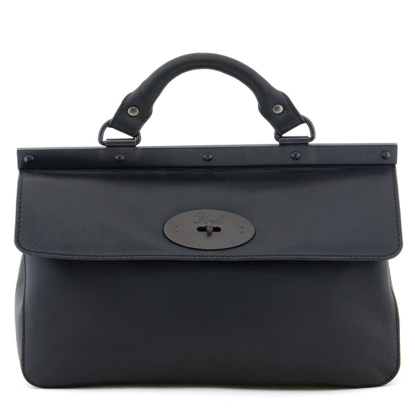 YB135 - The Dutton Leather Gladstone Bag