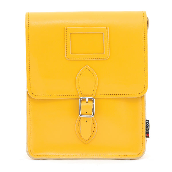 YB87 - The Rushmore Plain Leather Satchel