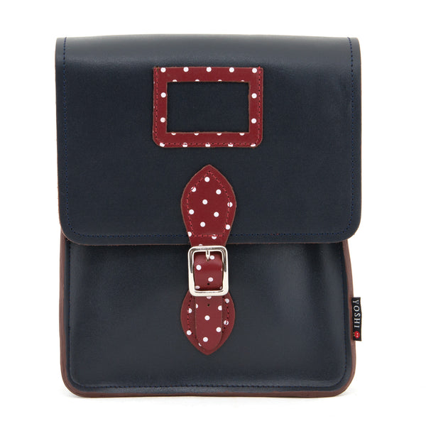 YB87 - The Rushmore Plain Leather Satchel