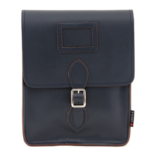 YB87 - The Rushmore Plain Leather Satchel