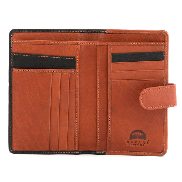 1031 46 - Leather Flap Over Purse with Tab