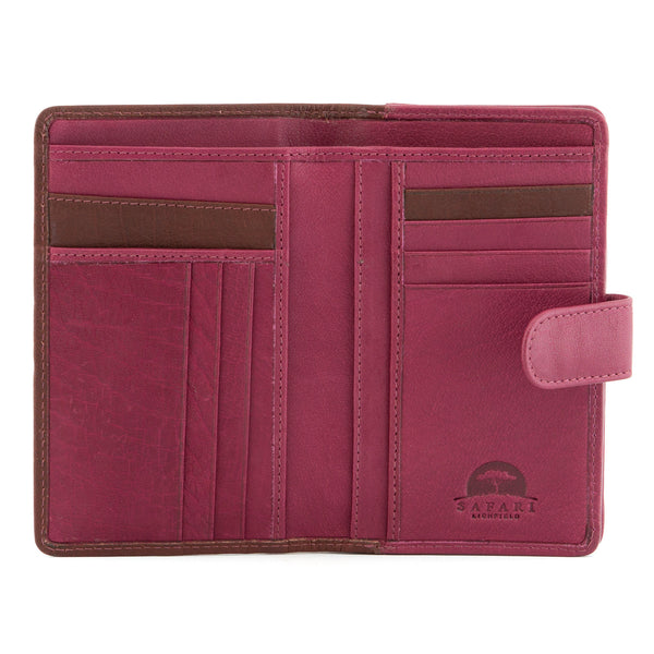 1031 46 - Leather Flap Over Purse with Tab
