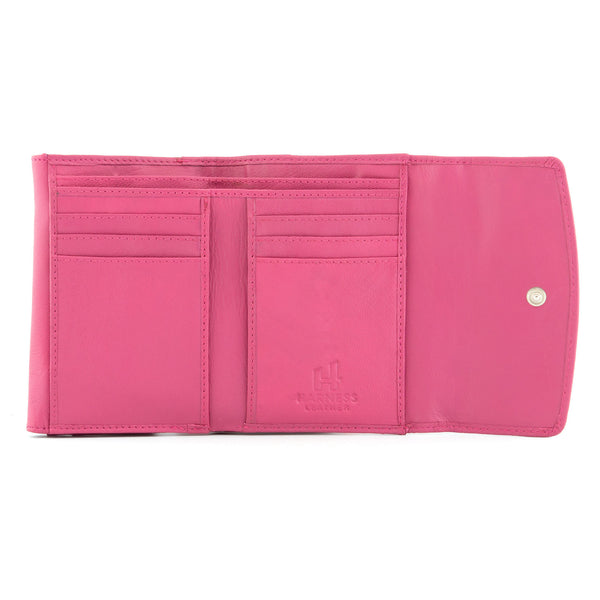 1039 21 - Leather Double Flap Over Purse