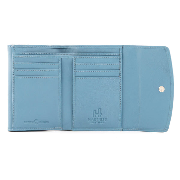 1039 21 - Leather Double Flap Over Purse