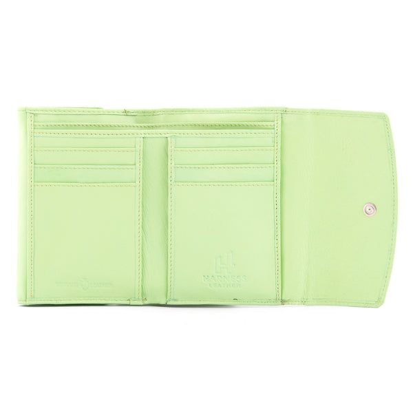 1039 21 - Leather Double Flap Over Purse