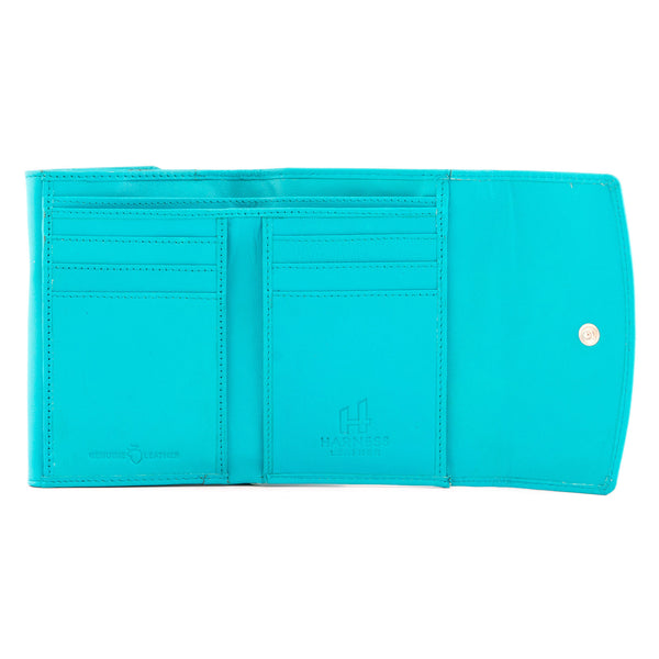 1039 21 - Leather Double Flap Over Purse
