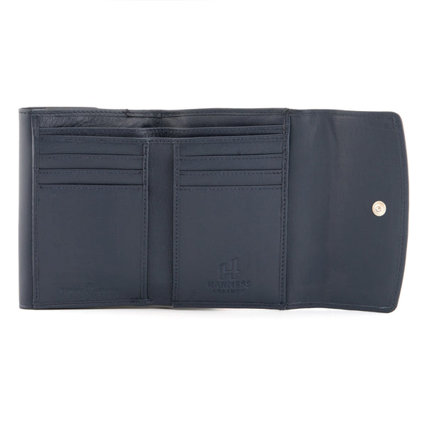 1039 21 - Leather Double Flap Over Purse