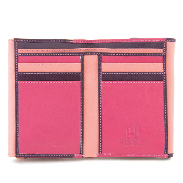1039 - Leather Double Flap Over Purse