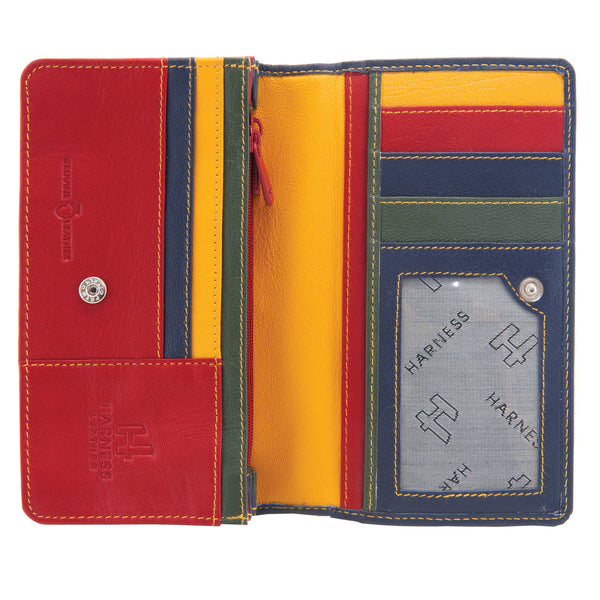 1043 - Leather Flap Over Purse