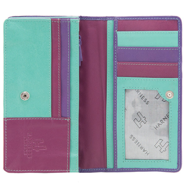 1043 - Leather Flap Over Purse