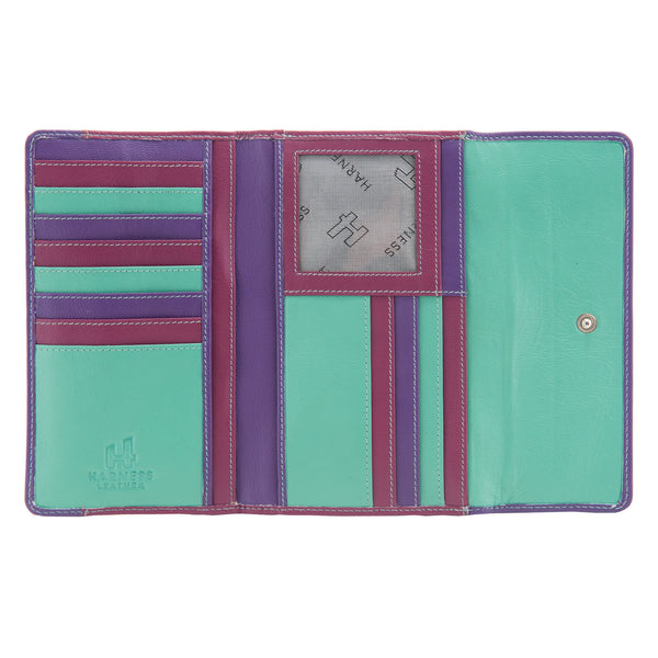 1062 - Leather Flap Over Purse