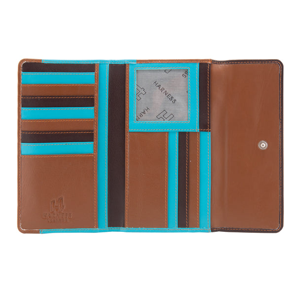 1062 - Leather Flap Over Purse