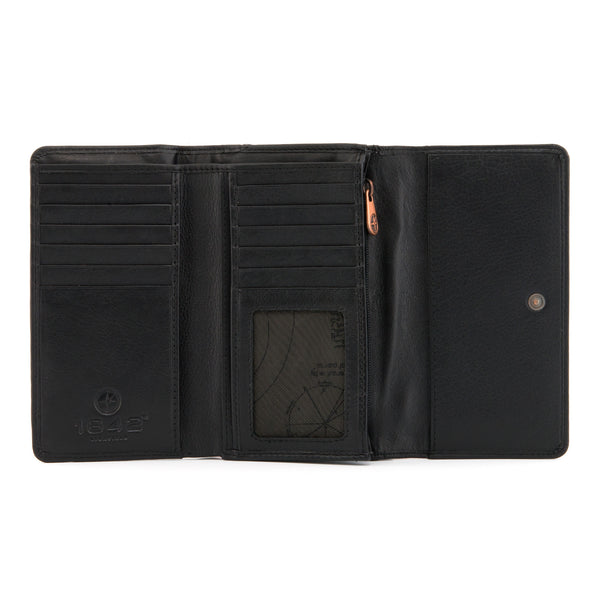 1303 17 - Flap Over Leather Purse
