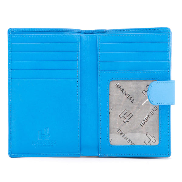 1309 21 - Leather Zip Around Purse With Tab