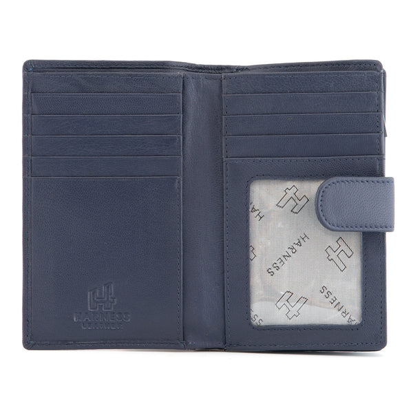 1309 21 - Leather Zip Around Purse With Tab