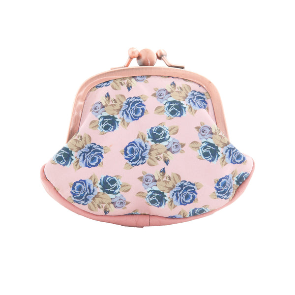 1746 17 - Leather Clip Top Purse