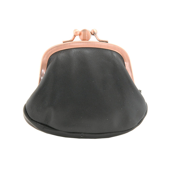 1708 17 - Leather Clip Top Coin Purse
