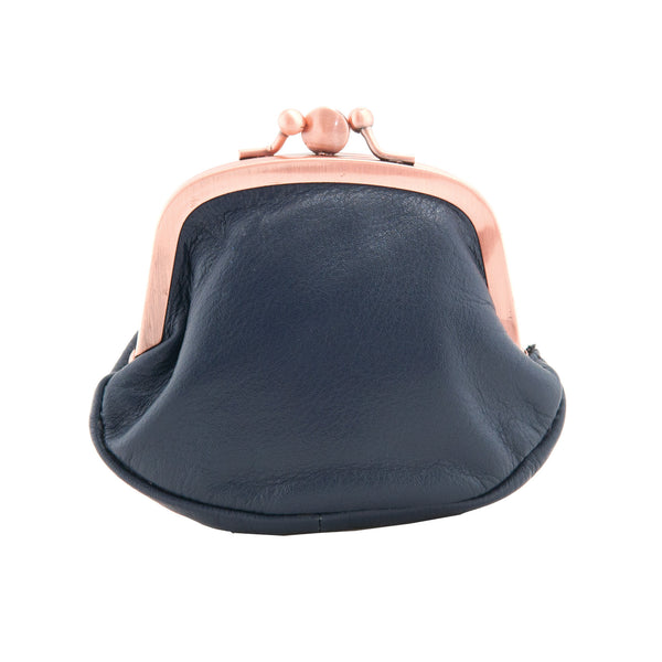1708 17 - Leather Clip Top Coin Purse