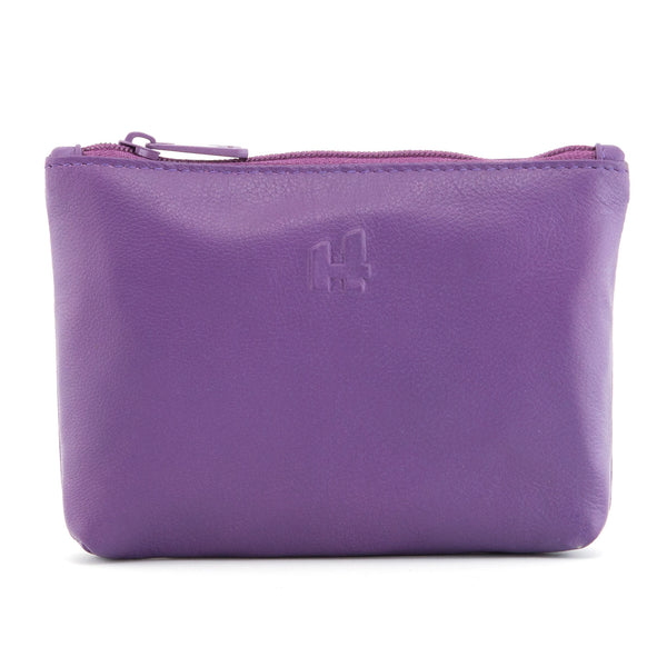 1726 21 - Leather Zip Top Coin Purse