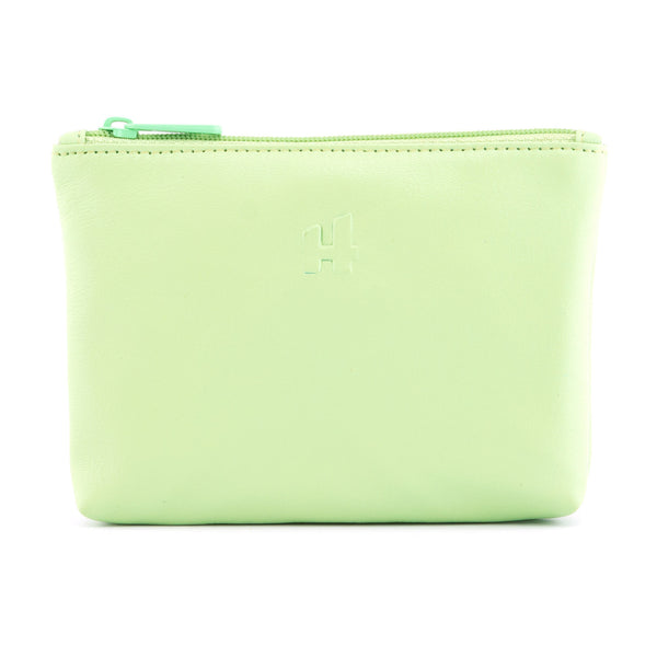 1726 21 - Leather Zip Top Coin Purse