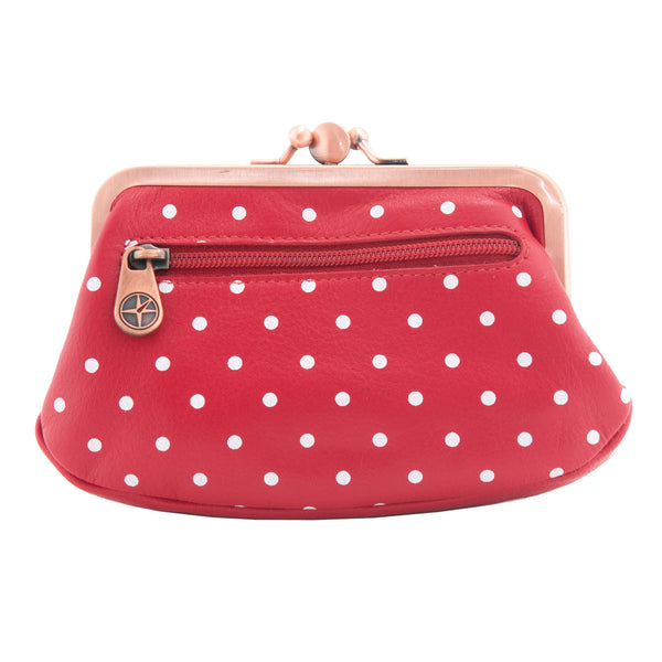 1785 17 - Leather Clip Top Purse
