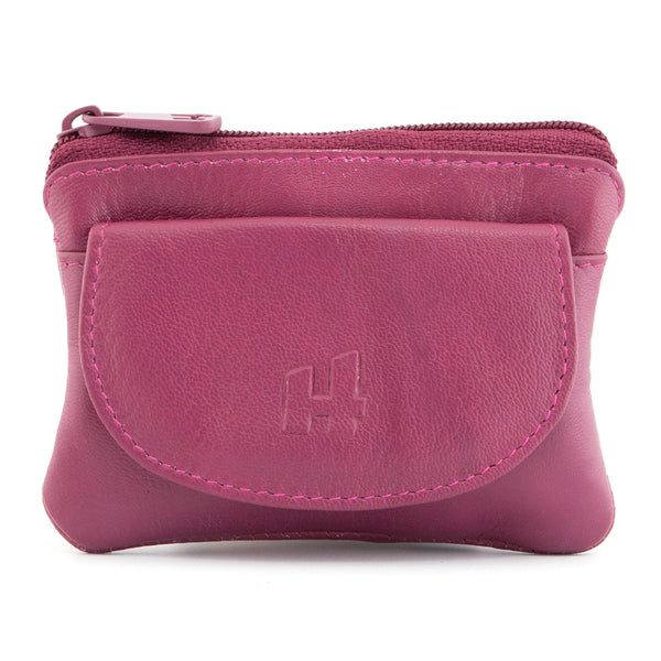 1786 21 - Leather Zip Top Coin Purse