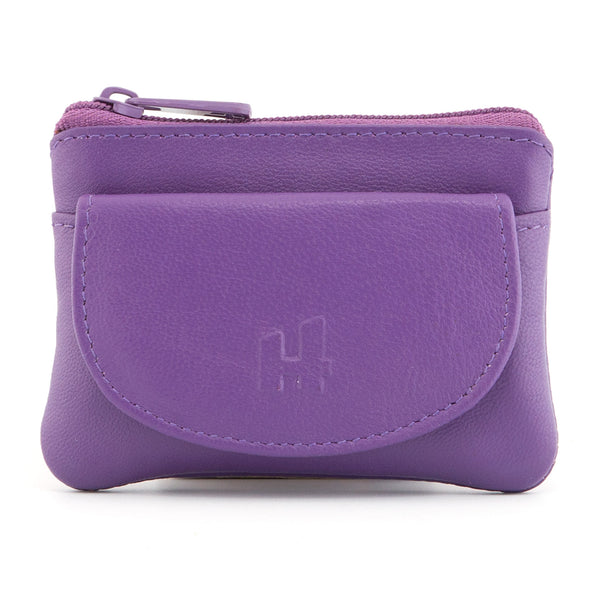 1786 21 - Leather Zip Top Coin Purse