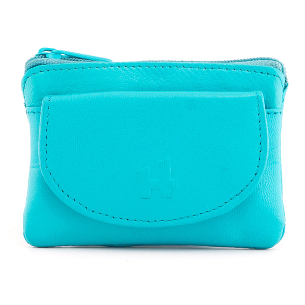 1786 21 - Leather Zip Top Coin Purse