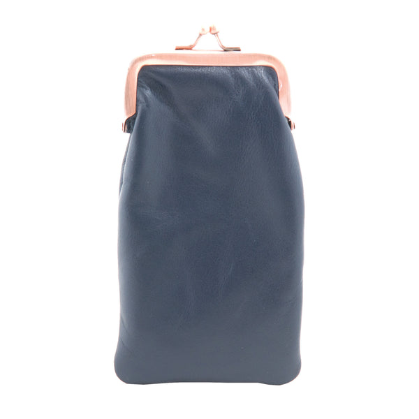1789 17 - Leather Clip Top Spectacle Case