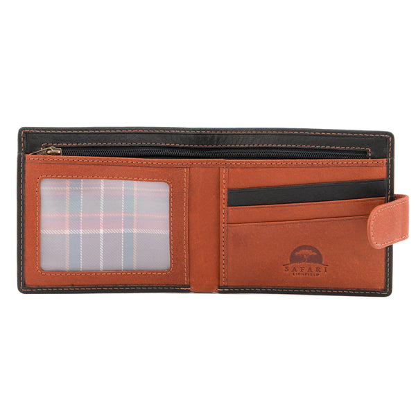 2006 46 - Leather Two Fold Wallet with Tab