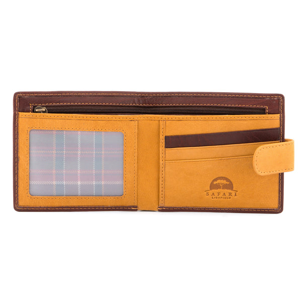 2006 46 - Leather Two Fold Wallet with Tab