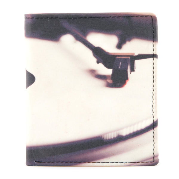 2035 19 - Two Fold Leather Vinyl Print Notecase
