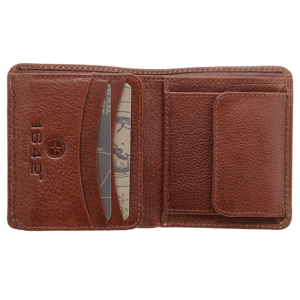 2035 38 - Two Fold Leather Wallet