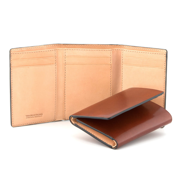 2242 THC - Three Fold Wallet with Contrast Inner