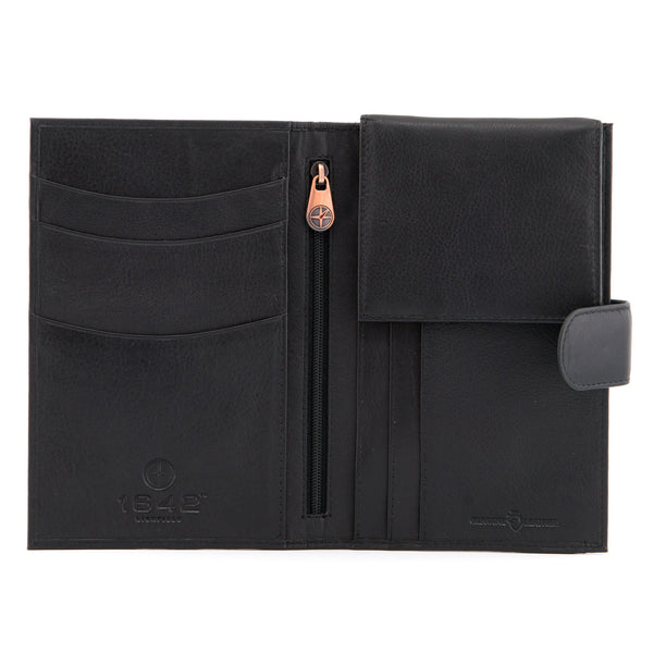 2308 17 - Leather Travel Document Holder