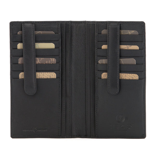 2310 17 - Tall Jacket Wallet with Security Tabs