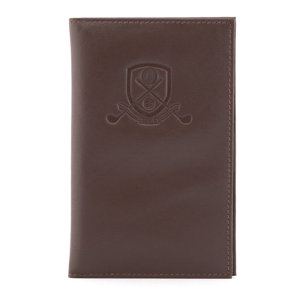 2313 17 - Leather Golf Scorecard Holder