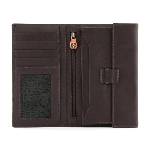 2384 17 - Traditional Tall Leather Wallet