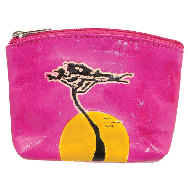 3020 13 20 - Tree At Sunset Zip Top Coin Purse