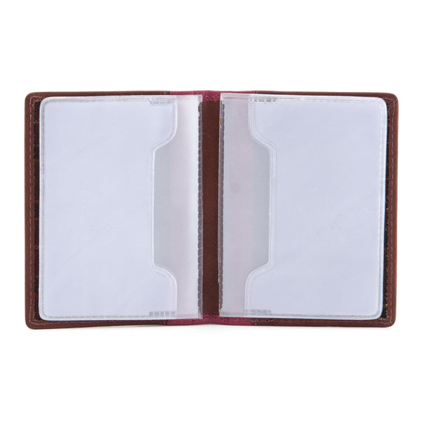 5005 46 - Leather Credit Card Holder & Plastic Inserts