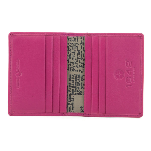 5017 17 - Two Fold Leather Credit Card Holder