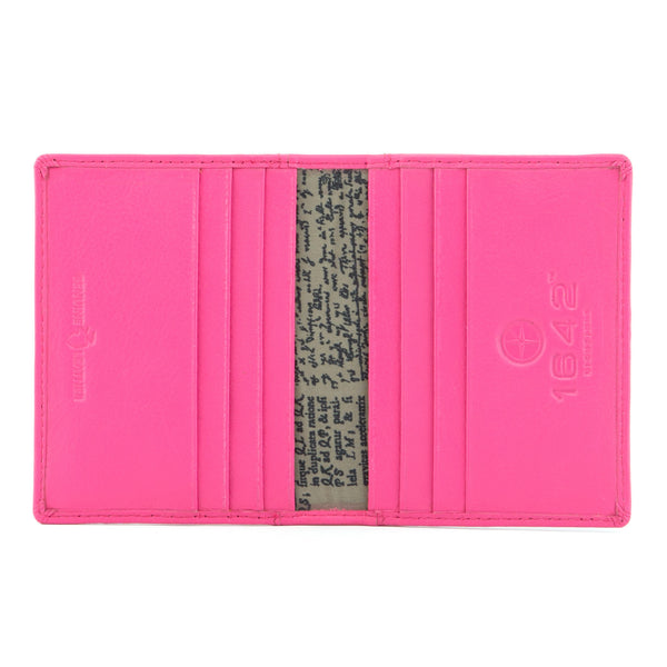 5017 17 - Two Fold Leather Credit Card Holder