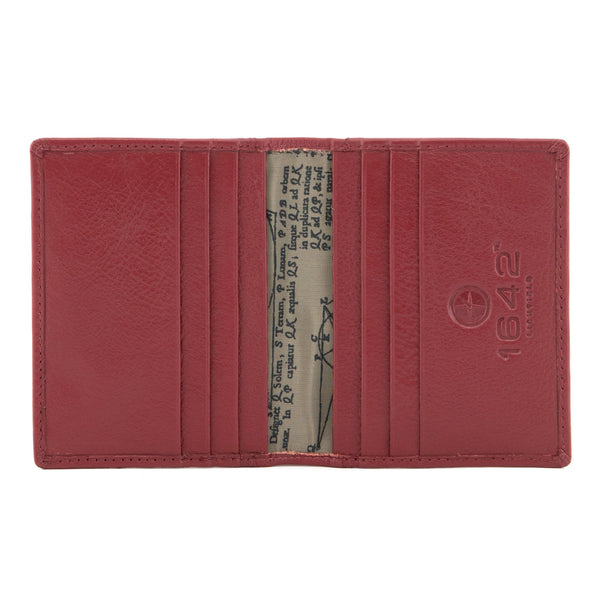 5017 17 - Two Fold Leather Credit Card Holder