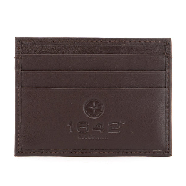 5028 17 - Slim Leather Credit Card Holder with ID Window