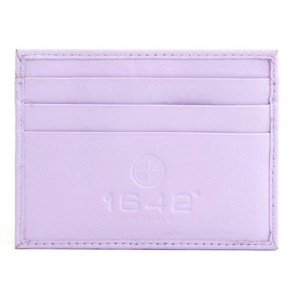 5028 17 - Slim Leather Credit Card Holder with ID Window